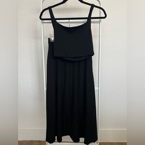 Reformation 2-piece Knit Set - Tank & Midi Skirt - Size Small - Black